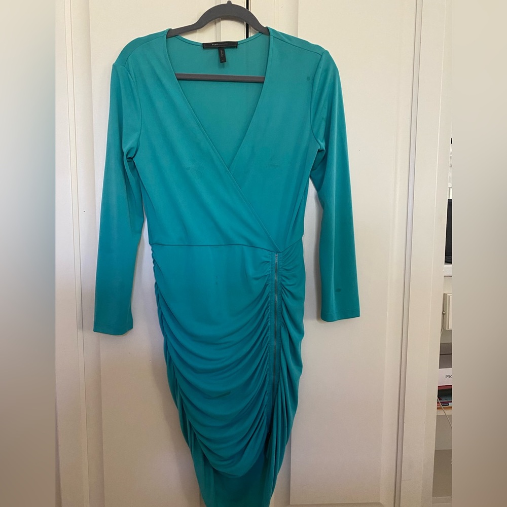 BCBG dress worn once just needs a dry cleaning but great condition